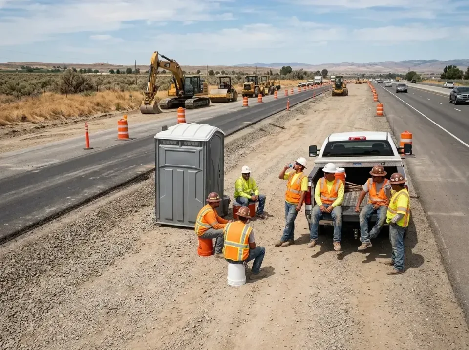 highway-road-construction-crew-007 — frequently asked questions, Porta Potty and Restroom Rentals in Warsaw, VA